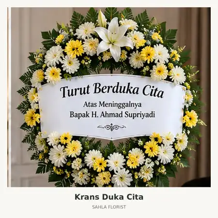 Krans Bunga Duka 23 Paskal Bandung